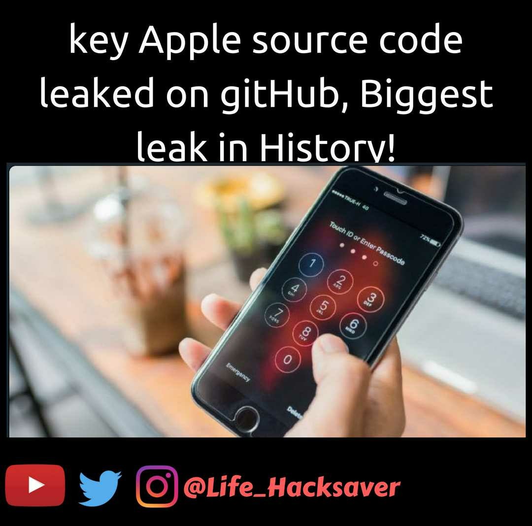 Tech_hacksaver's tweet image. It&apos;s one of the biggest leaks in the History !
#apple is suffering alot because of this...
#iphone #iphonecode #code #codes #Source #Hack #Hacking #Hacker