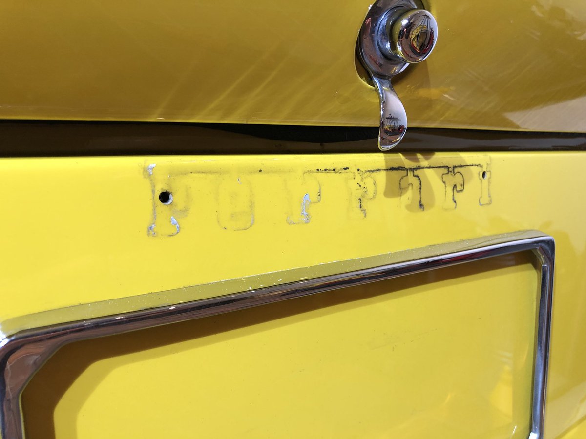 perfectionvalet's tweet photo. This 1965 275 GTB/4 was the last car I tackled on the Mews for #Fiskens before going out to Paris myself to help place all the cars on the stand. https://t.co/YUIXbNgb85