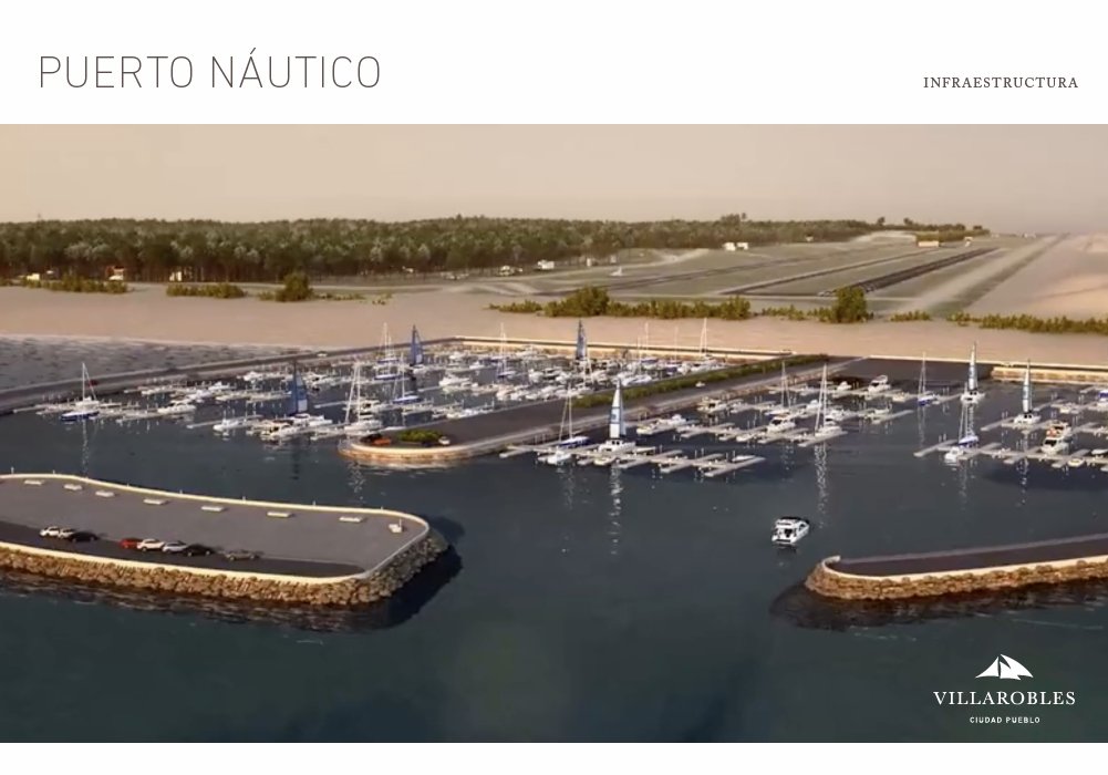 Imaginate tener tu barco amarrado a tan solo metros de tu casa. #Villarobles