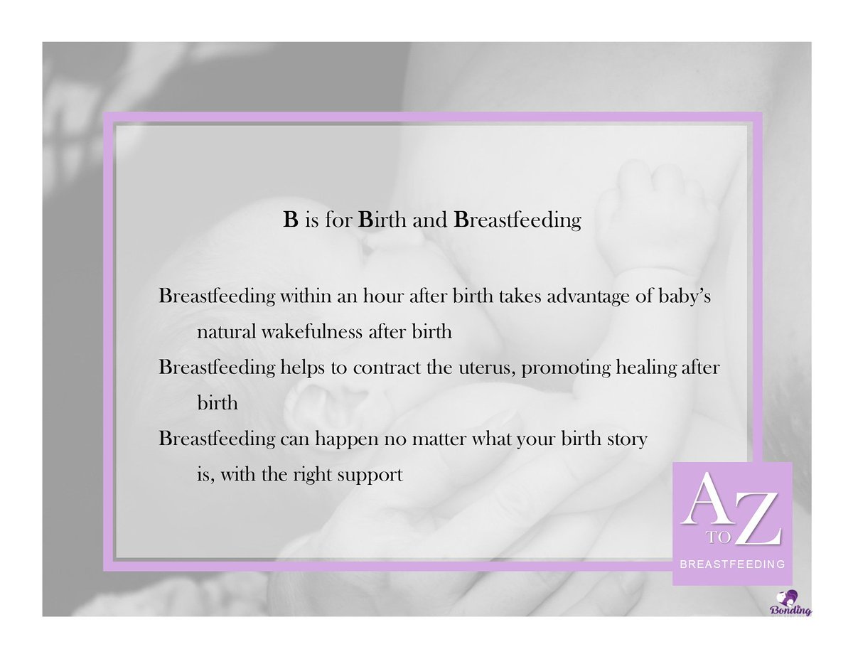 A to Z of breastfeeding
B is for Birth and Breastfeeding
#birth #breastfeeding #bondingwithbaby #bondingwithbabyinc #abcsofbreastfeeding