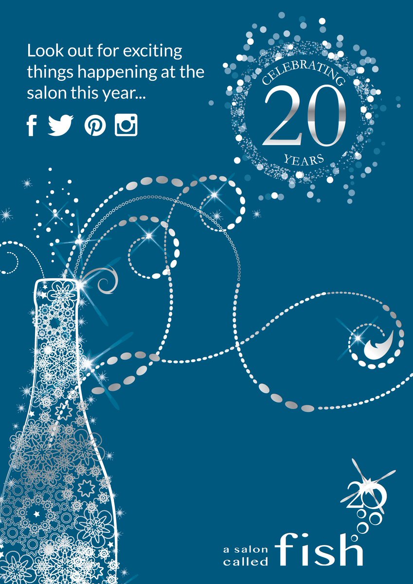saloncalledfish's tweet photo. We turn 20 this year!
Celebrate with us and enjoy fantastic 20% discounts on hair & beauty with promos running throughout the year! #20yearsASCF https://t.co/mc6UCyWkTa