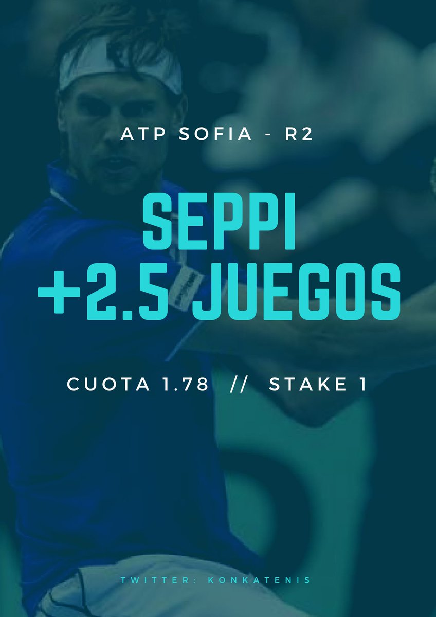 konkatenis's tweet image. #PICK44 🇧🇬ATP Sofia: Seppi VS Muller
🌀Cuotas: oddsportal.com/tennis/bulgari…
🗒️Seppi jugó a gran nivel en 1R sin ceder el saque y ahora debe continuar la dinámica, en esta pista, contra Muller que es mal restador y llega falto de ritmo, aún lejos del 100% por lo visto durante Enero