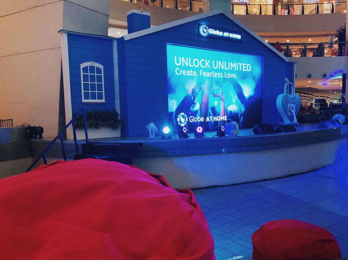 enjoyGLOBE's tweet photo. Checking in at the Trinoma Activity Center for Day 1 of Unlock Unlimited! 👋 Who's up to #WatchLikeABoss with #NoFearsAttached? https://t.co/nyrAiajf50
