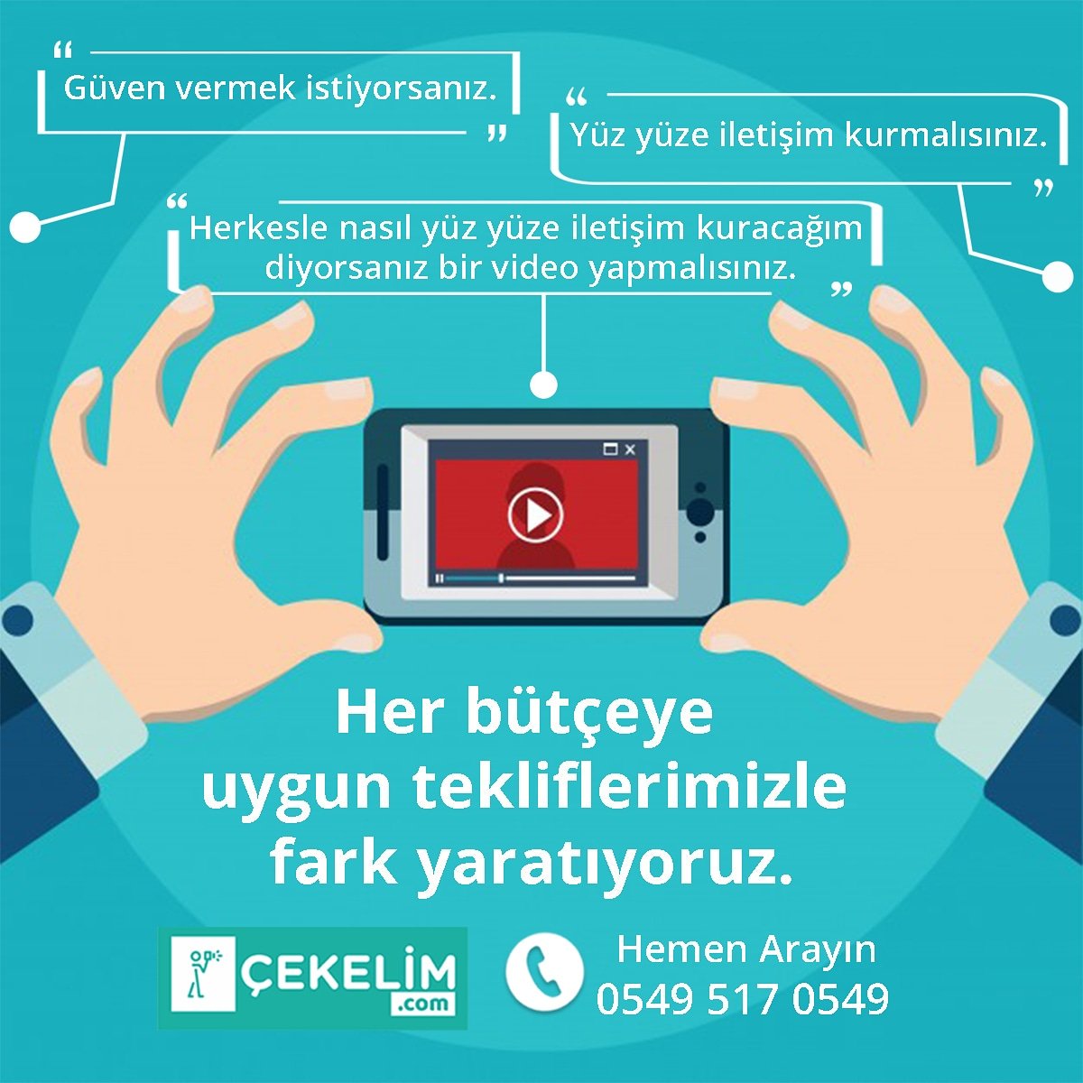 cekelim_comm's tweet photo. 📞 0549 517 0549 Hemen Arayın Sorun Sizin de bir videonuz  olsun. 🎬 https://t.co/6pwG9zCPDL