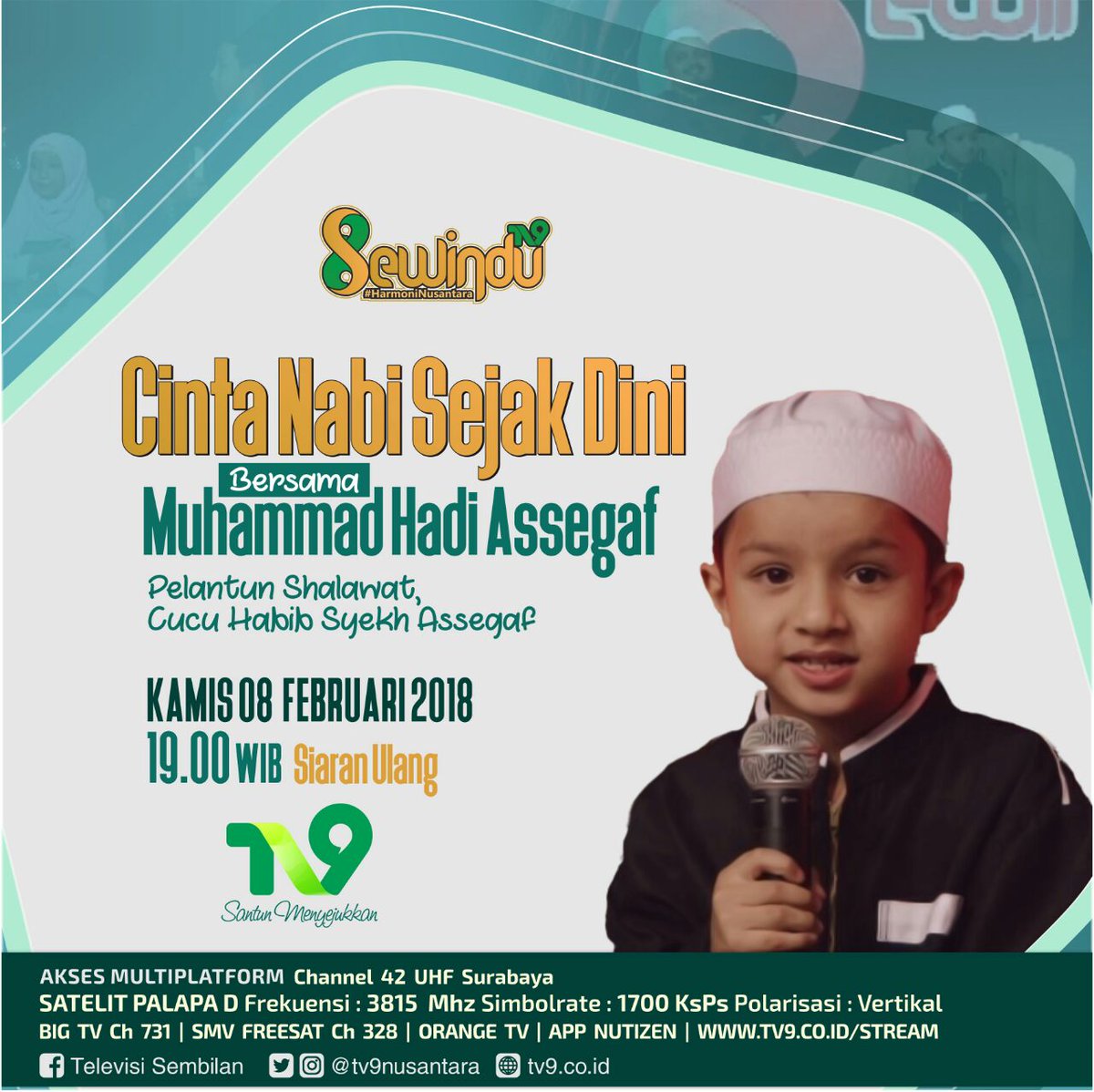 Muhammad Hadi Assegaf Cucu Habib Syech Nusagates