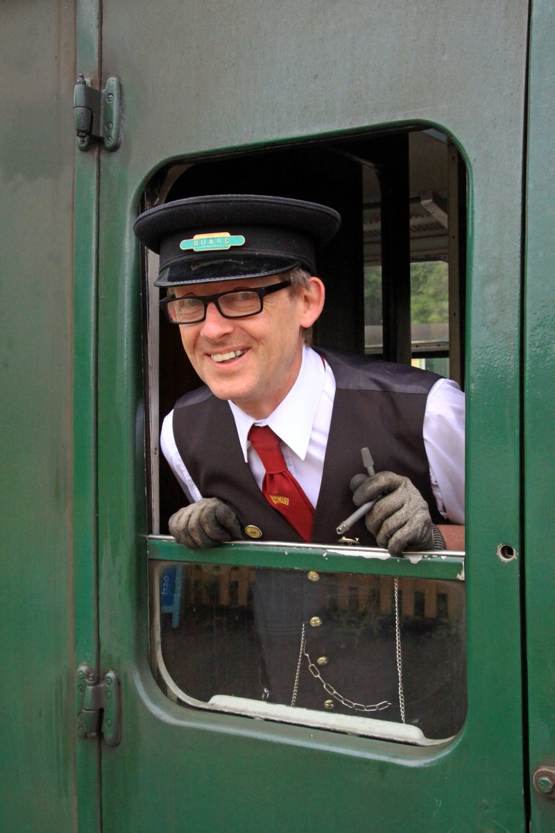 SwanRailway's tweet photo. Final Week of Winter Shutdown for maintenance works.
Checking the welcoming smile of the TTIs and Guards
Services recommence Sat 10th Feb 2018.
Birds Nest Buffet and Shop closed.
Tel reservations open Mon - Fri 10:00 - 16:00 for dining train and group bookings. Tel 01929 425800 https://t.co/W6fhaiqbYk