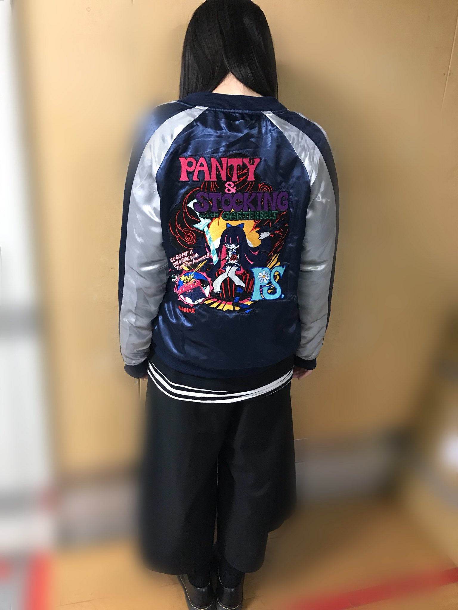 【匿名配送】 パンティ&ストッキング スカジャン パンティ＆ストッキング」ヴィレヴァン限定スカジャン登場！ サブカル