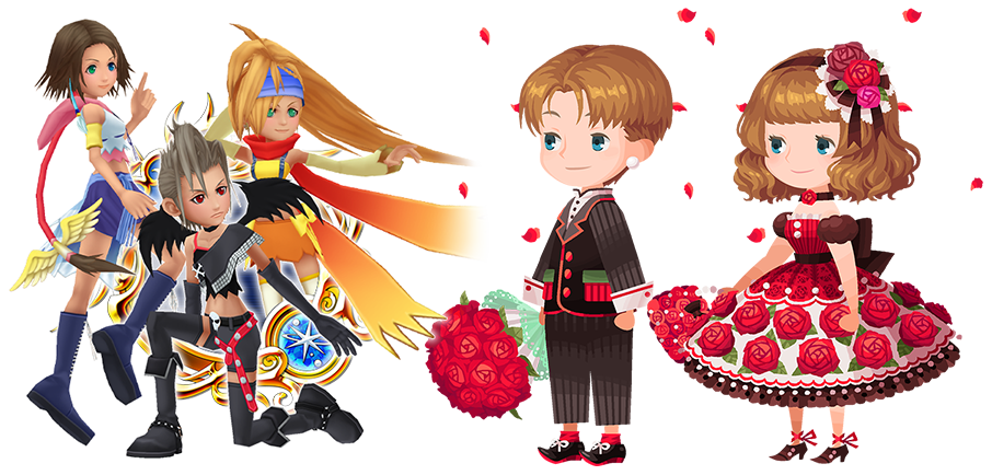 今夜0時】 ☆LUXを稼ぐならコレ！スキルつき『ユウナ&リュック&パイン