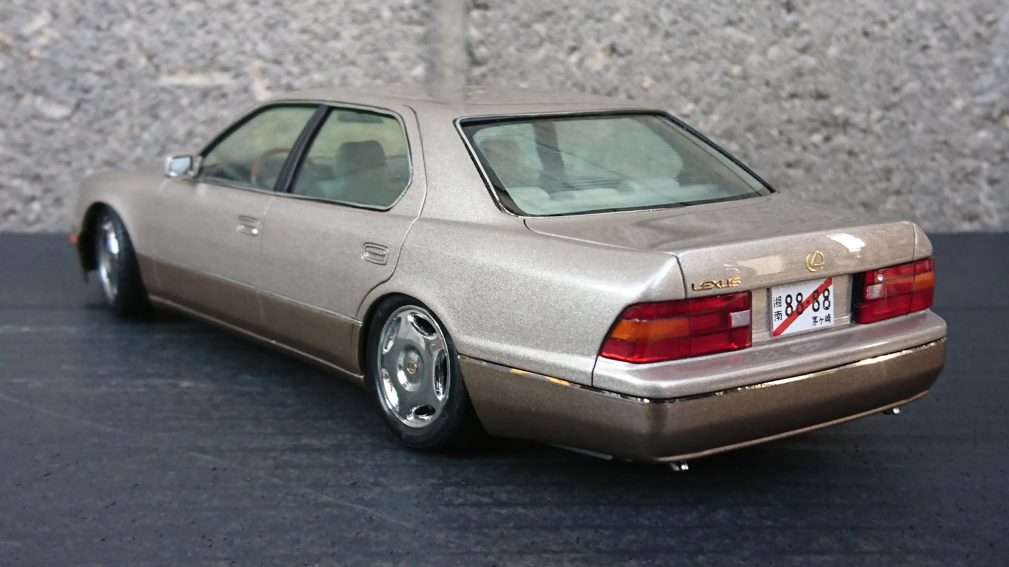 1/24 アオシマ LS400 完成品 ナオキLM on X: 