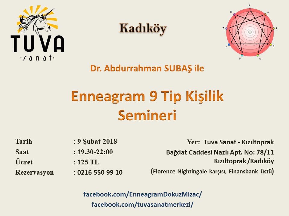 EnneagramMizac's tweet photo. huylarından muzdarip olanlar, bu seminer size göre.
İçsel yolculuk için kendini keşif zamanı.
Rezervasyon: 0532 485 98 62
#enneagram #kişilik #mizaç #9tip #huy #karakter #insan #human #psikoloji #felsefe #sufi #mistik #spirituel #kişiselgelişim #öz #ruh #tinsellik #gurdjieff https://t.co/KYZo8FnbGg