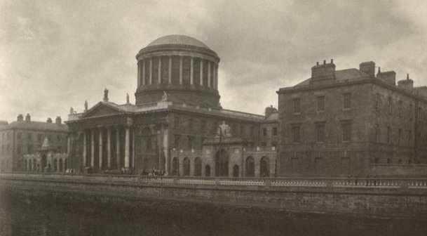 What an exciting announcement ☘️
"A project is under way to digitally recreate the building &amp; contents of the Public Record Office of #Ireland, ... destroyed by an explosion and fire at Dublins Four Courts in 1922." via <a href="/rte/">RTÉ</a>  #ancestryhour #genealogy