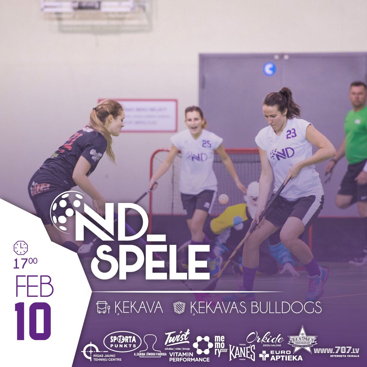 FK_NND's tweet photo. Brīvdienās NND Rīga meitenēm divas spēles izbraukumā. 🥅@KekavasBulldogs 
un 🥅 Cēsu @Lekrings_Damas 
Brauc līdzi atbalstīt 😉 #florbols #fknnd https://t.co/FV0ULcbi6M