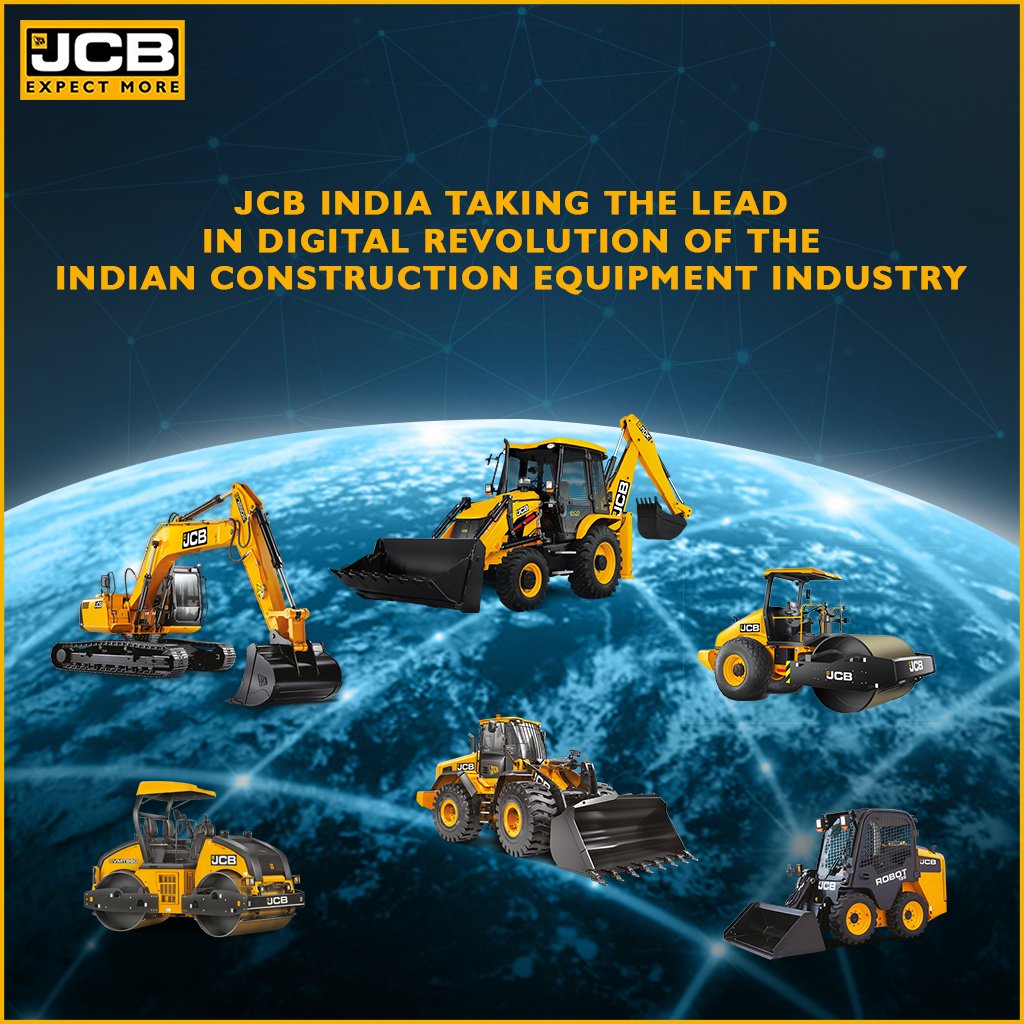 JCBIndiaLtd's tweet photo. State-of-the-art digital technology now being used for advanced diagnostics and to improve equipment uptime and fleet management. #TheFutureIsIntelligent #DigitalRevolution https://t.co/3LZ4mGXhYd