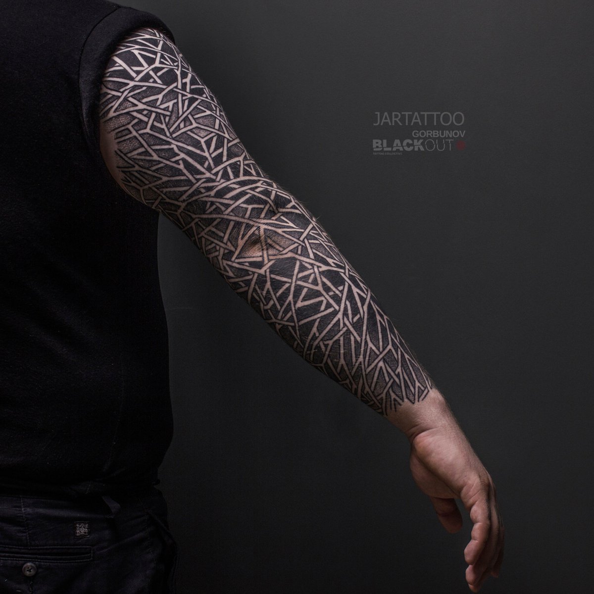 Nissaco on Instagram nissaco nolinenogain  Black sleeve tattoo  Geometric sleeve tattoo Sleeve tattoos