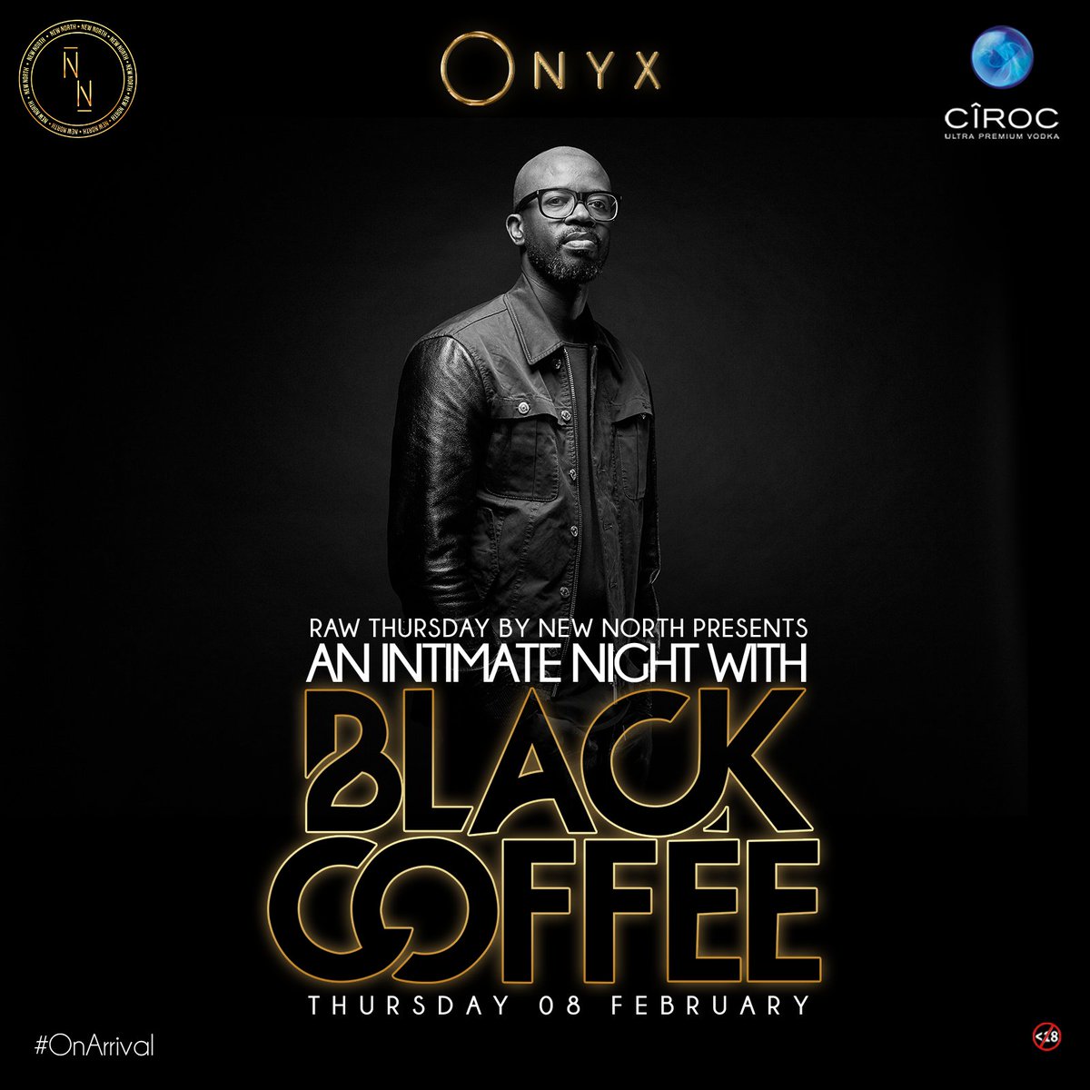 Onyx_Sandton's tweet photo. We've Said It Before &amp; We'll Say It Again.. #RAWThursday Is UNBEATABLE 📢📢 @RealBlackCoffee | @CirocVodka_SA | @NewNorth_za | #OnArrival 🔵 https://t.co/mxPQOrncA9