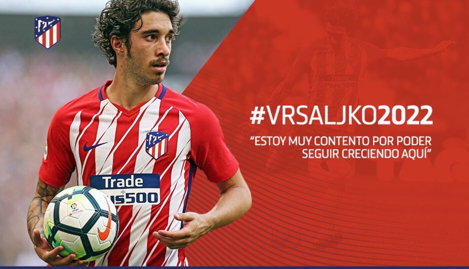 GrSports's tweet image. Il nostro @Vrsaljko ha rinnovato con l’@Atleti fino al 2022. “Enhorabuena”, Sime! 👌🏻⚽️📝 #GRSports