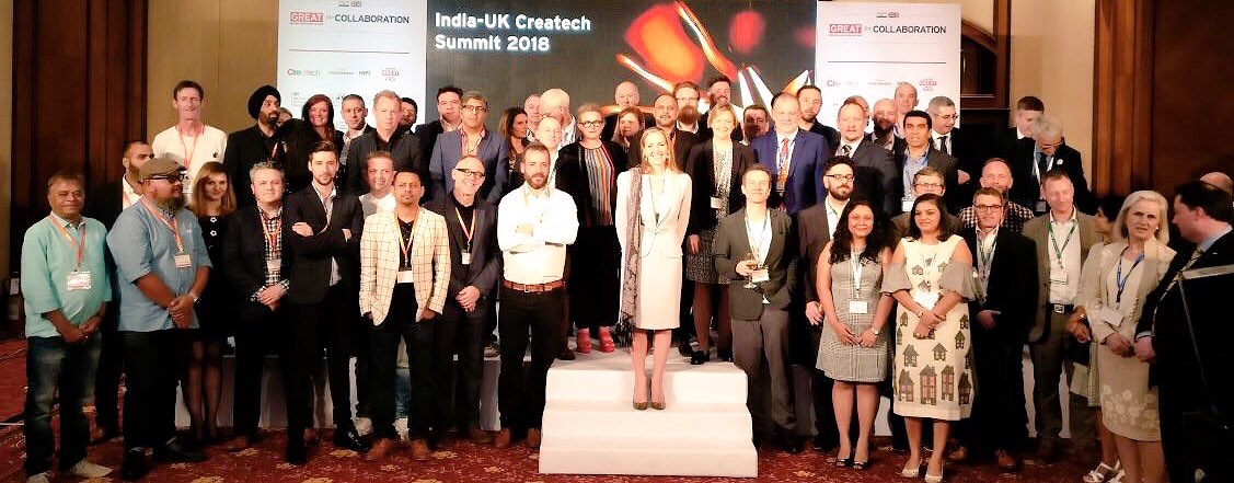 Incredible day at India-UK Createch Summit that brought together business from both counties across film,immersive tech, music and more!