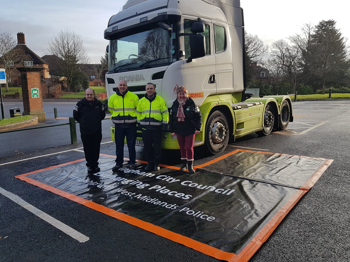 Come along to the front Car park of the Guild today to learn about cycle safety and sit in the lorry! <a href="/bhamconnected/">Birmingham Connected</a> #GGW18