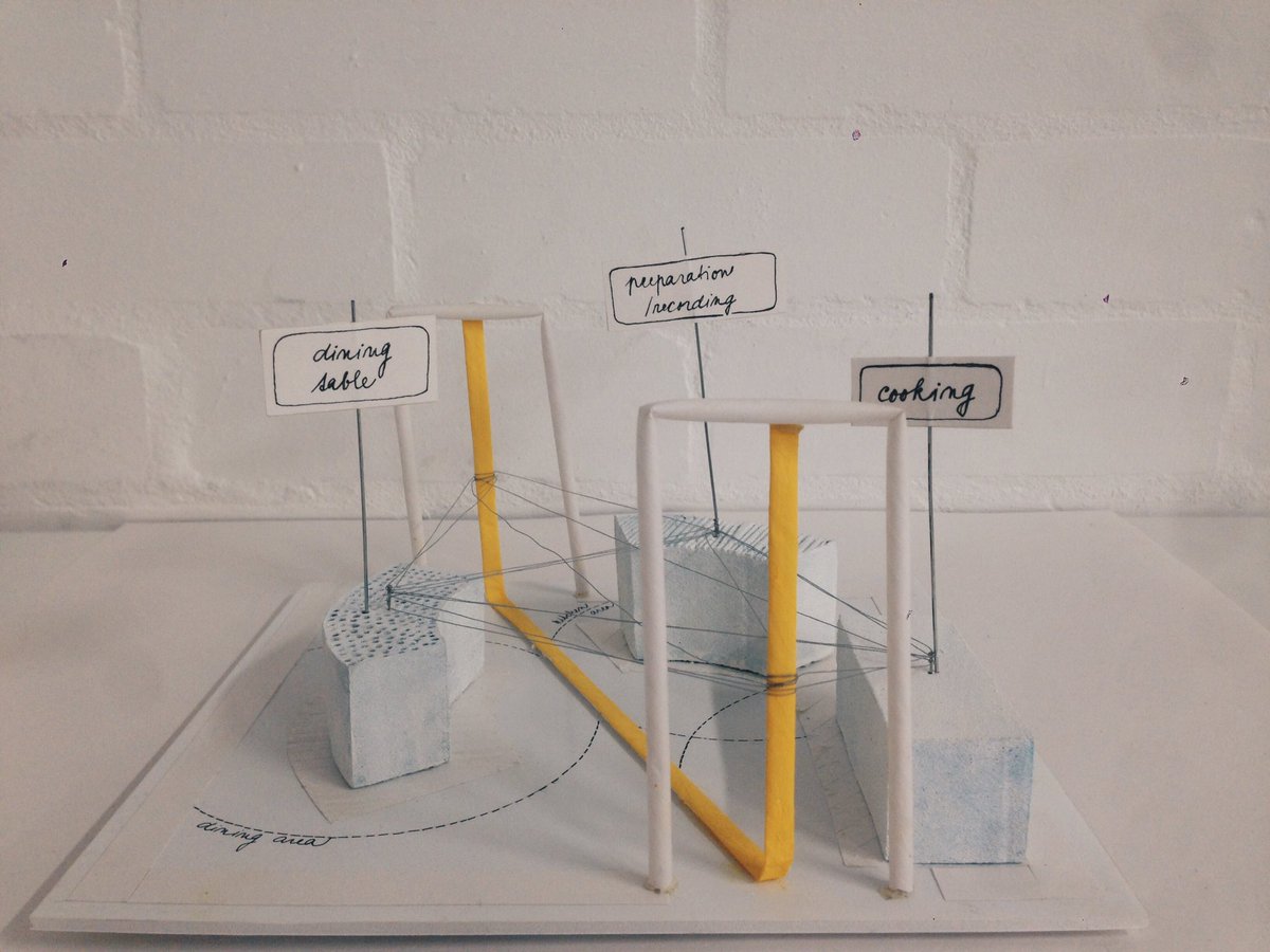 Tereza_Chronak's tweet photo. _developing shapes_ sketch models of a haptic kitchen for visually impaired people. #djcad #ied https://t.co/SoBSn1JuWq