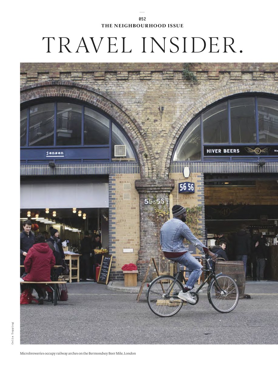 celiatopping's tweet photo. My Travel Opener for Qantas, plus the feature on Bermondsey (photos by me) https://t.co/CbLxtcGQI0