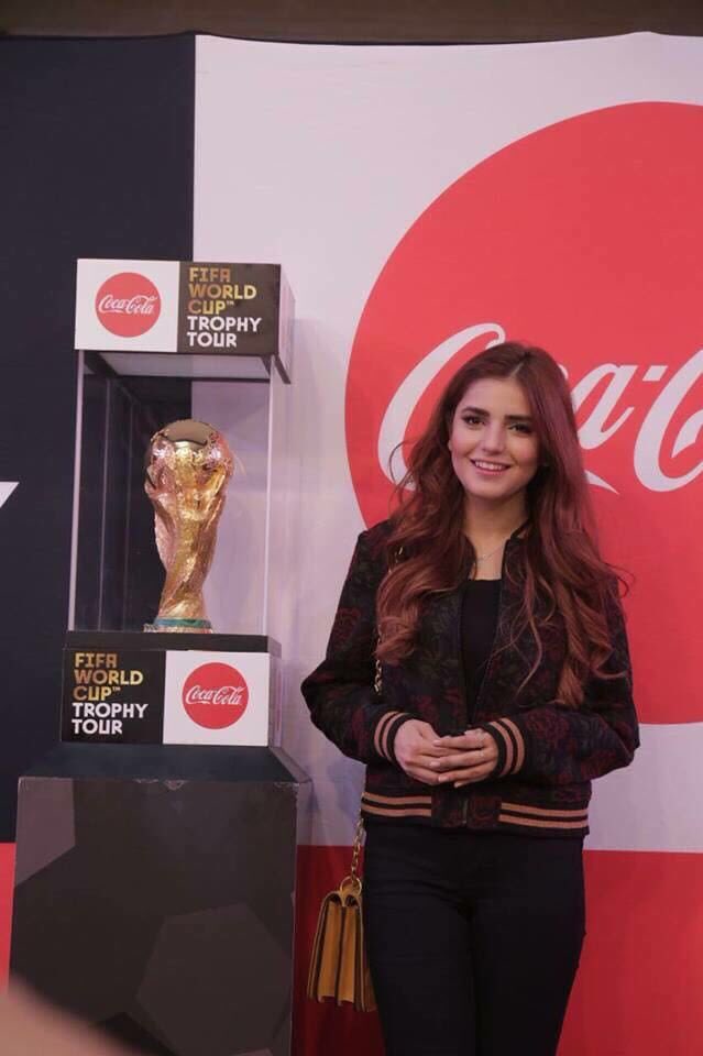 Waqas_amjad's tweet photo. FIFA trophy 🏆 came to Pakistan.
Momina, Mahira, Younis Khan, etc all were caught getting pics and VIP protocol at event.
But where were our players.??
Actually they were busy in security check.. 
Nobody will respect your players till u give respect to them
#StandUpForGreenBlazer https://t.co/3bCjQNcKLi