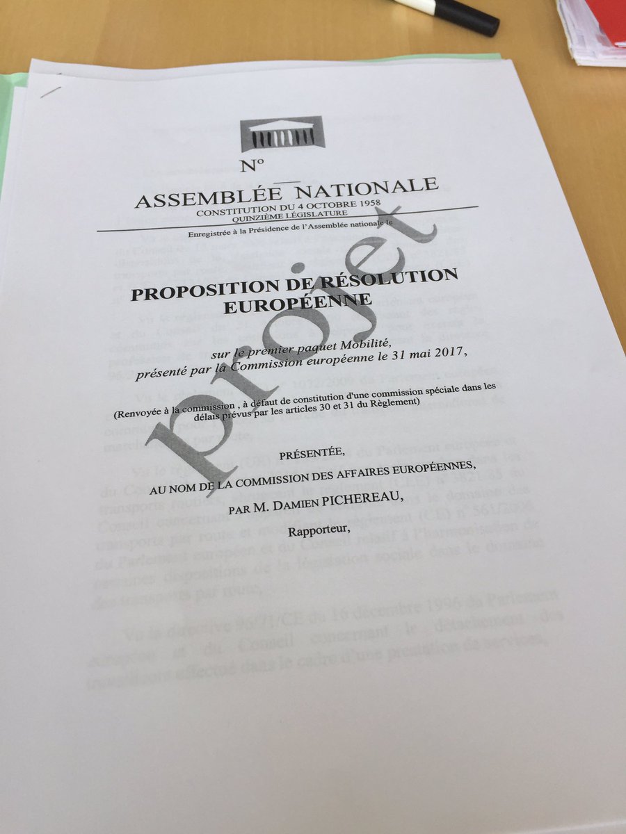 BenoitSimian's tweet photo. Adoption à l'unanimité de la résolution européenne #ComAffUE @AssembleeNat sur le 1er paquet #mobilite @DamienPichereau @SabineThillaye @Ch_Hennion @ThierryMichels https://t.co/uNlPH4ah76