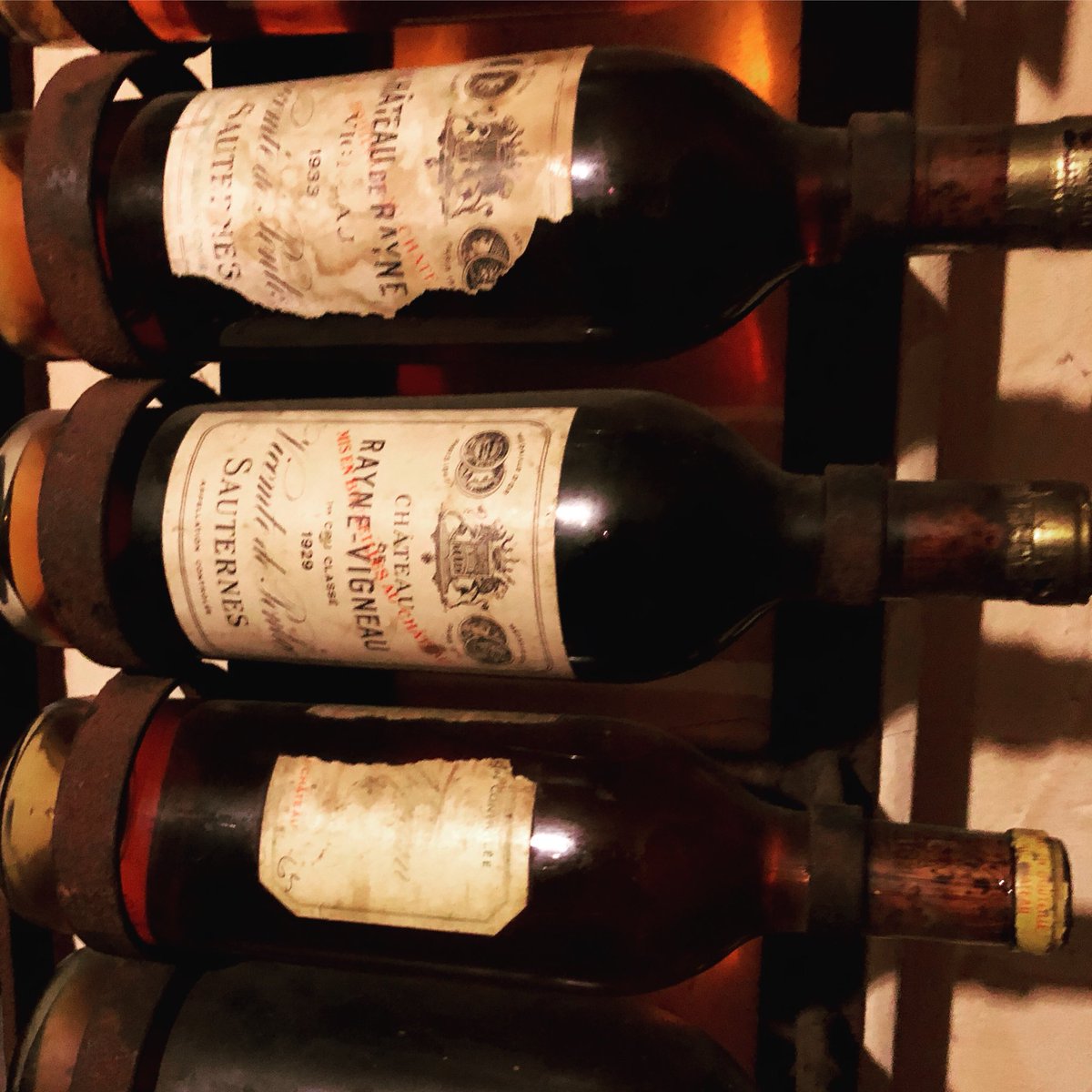 mrvinosaurus's tweet photo. Pre-War pudding wines on offer at the legendary #HospizAlm #StChristophe
No idea what a 1929 Sauternes would taste like, but would like to try #vintagewine #sauternes #wine https://t.co/qraxb5sgV6