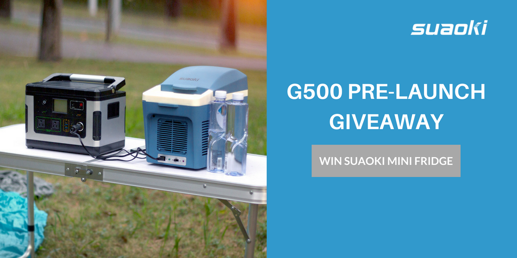 suaoki_official's tweet photo. SUAOKI G500 Pre-launch #Giveaway
Enter here 👉 https://t.co/pxekV3kzxD …
Enter for your chance to #win a mini #fridge #cooler #warmer #Sweepstakes #outdoorliving #vanlife #offthegrid #Contest #suaoki
Ends March 9. https://t.co/rCBsweP3nY
