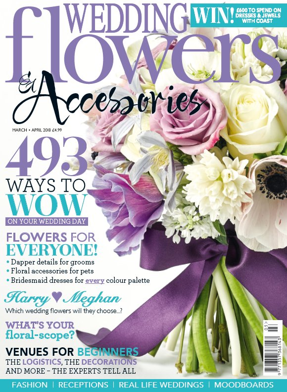 New issue highlights:
* Floral-scopes by <a href="/RussellGrantcom/">RussellGrantcom</a> 
* Tackling hayfever, wilting et al
* Decor ideas by <a href="/all4lovelondon/">All For Love</a> <a href="/rickypaulfloral/">Ricky Paul Flowers</a> <a href="/MdeFleursLtd/">Maison de Fleurs Ltd</a>
* Royal #wedding report by <a href="/katie_b123/">Katie Byrne</a> <a href="/knotandpop/">knot & pop</a> <a href="/SimonLycett/">Simon Lycett</a> <a href="/katienicholl/">Katie Nicholl</a> 
* Our beaut 50pg Lookbook
And SO much more!