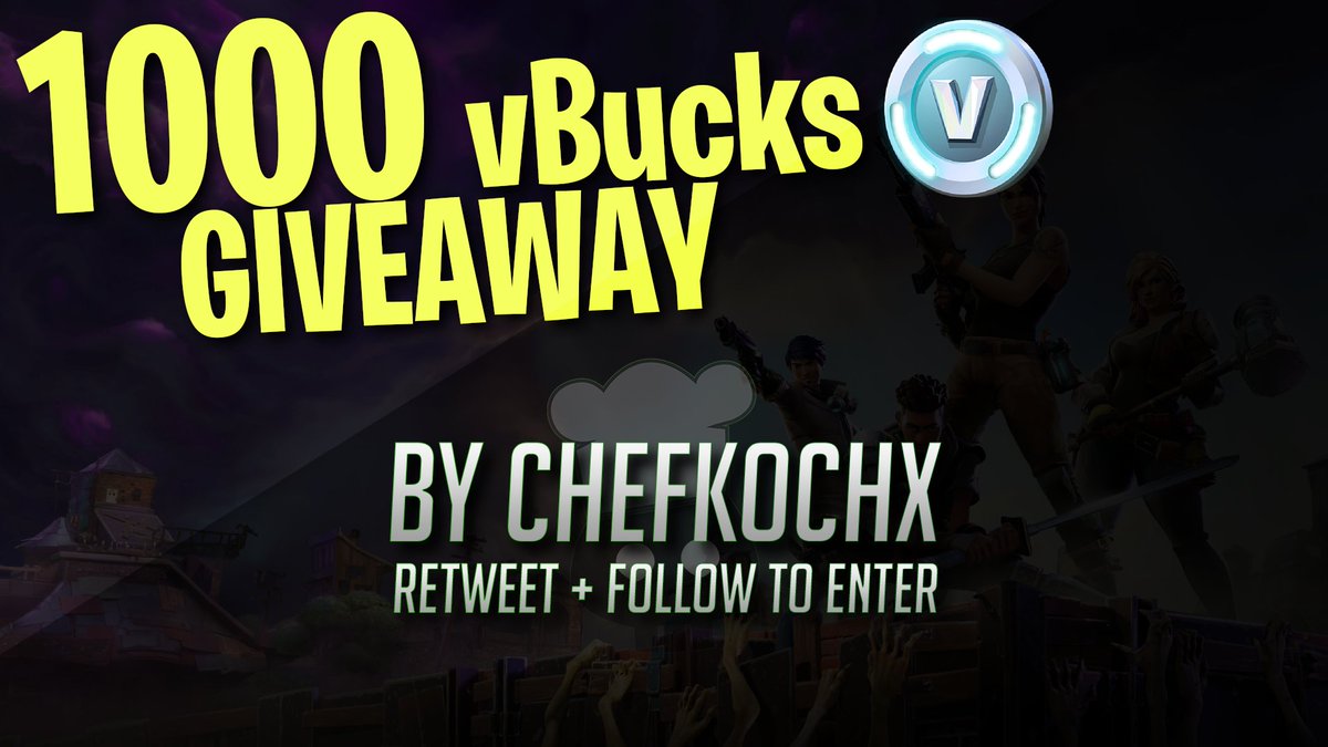 CHEFKOCHx's tweet photo. 1 WEEK FORTNITE GIVEAWAY !!! 👨‍🍳🎉
#CHEFARMY
To win:
✔️ Retweet
✔️ Follow
✔️ Visit: https://t.co/nfG0DhiLHY 
✔️ Visit: https://t.co/WipA6oRZvU 
✔️ Tag a friend! https://t.co/I3YlyzHYF2
