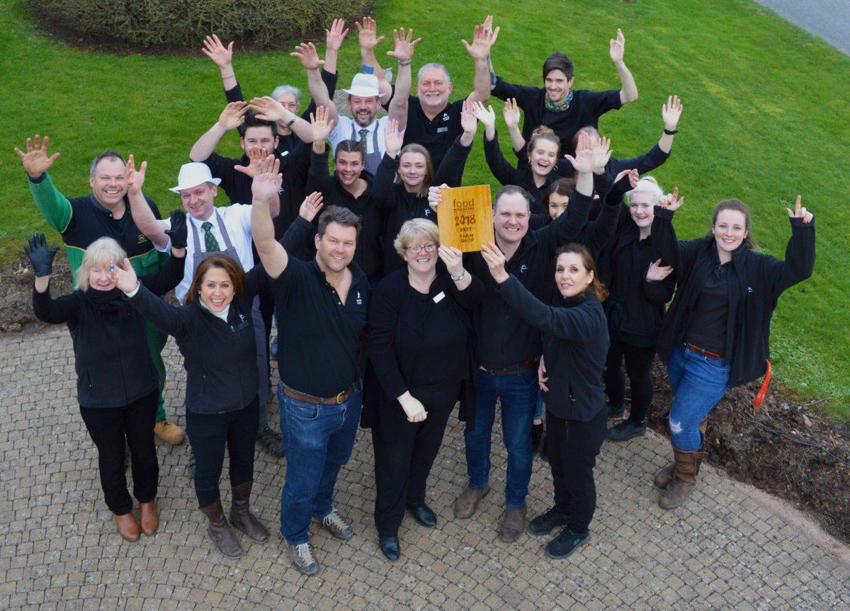 Our staff are absolutely over the moon to win the #BestFarmShop in the @food_mag Reader Awards 2018! 🎉Thank you for everyone that voted for us!