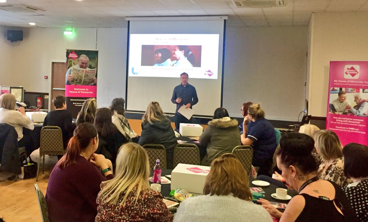 house_memories's tweet photo. House of Memories will come out to you and deliver dementia awareness training to professional carers in your local community. If you would like to know more, email the team: learning@liverpoolmuseums.org.uk #MuseumLedCare #LCRHealth https://t.co/qKiTaloflZ