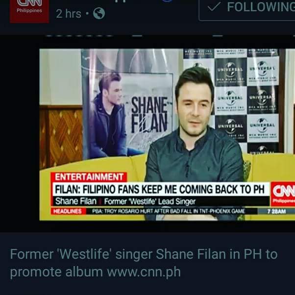 ZhellFilan's tweet image. Former WESTLIFE LEAD SINGER@shanefilan in PH to promote his 3rd album LOVE ALWAYS 
#WeLoveYou xxx