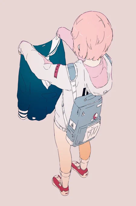 白セーラーを染めた人 