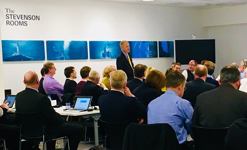 NLB_UK's tweet photo. It's a full house in the Stevenson Rooms today as we welcome colleagues from @IrishLights @trinityhouse_uk @RRNAV for the Inter GLA Committee forum #lighthouses #partnerships #servingthemariner https://t.co/KSIe0caAjT