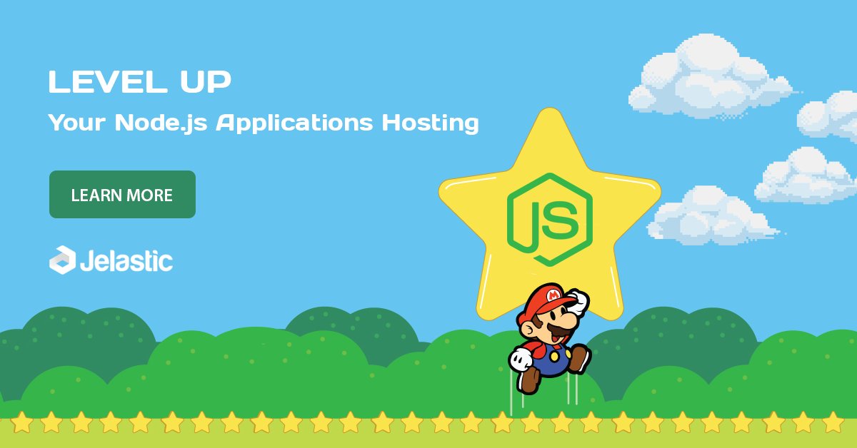 Jelastic's tweet image. We improved @nodejs stack template at Jelastic, making the server configuration and new engine versions delivery much more simple & hassle-free!
Check out all the changes this update has brought jelastic.com/blog/nodejs-cl… @NodeJsCommunity #Nodejs #NodeJShosting