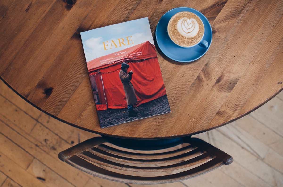 It’s finally arrived!! The eagerly awaited 2nd edition of <a href="/FareMagazine/">Fare Magazine</a>. Issue two takes you through the history, culture &amp; food that makes the city of Helsinki what it is today! Copies on sale here at FFS! #fika #forfikasake #glasgow #faremagazine #helsinki #finland