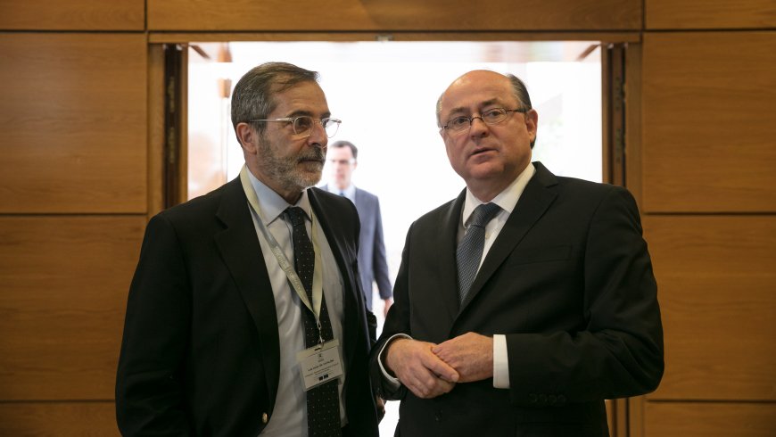 NSCentre's tweet photo. Congratulations to Ambassador Javier Gil Catalina, as the new Chair of the Executive Committee of the North South Centre! We are looking forward to work with you &amp; continue to spread the universal values upheld by the Council of Europe! https://t.co/8NOYiNXJG9