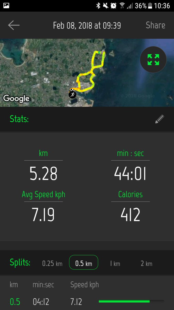 JessBrehaut's tweet photo. #jogwalk #runonwater think I need a better app 🤔 https://t.co/csmyIvYl9v