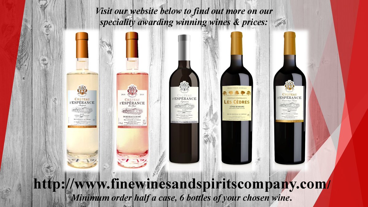FWASCompany's tweet photo. 7 Days Left! ❤️🌹🍷PACKAGE DEAL! Bottle of Rosé &amp; Espérance only £25, with free local delivery &amp; gift wrapped within 10miles of Moreton! Order through Phone: 01277890343 (Mon-Fri) / Email: laura@alltecsolutionsltd.co.uk (Mon-Sat) Normally only sold as half cases 6 bottles. https://t.co/ZRWFGJiWJ3