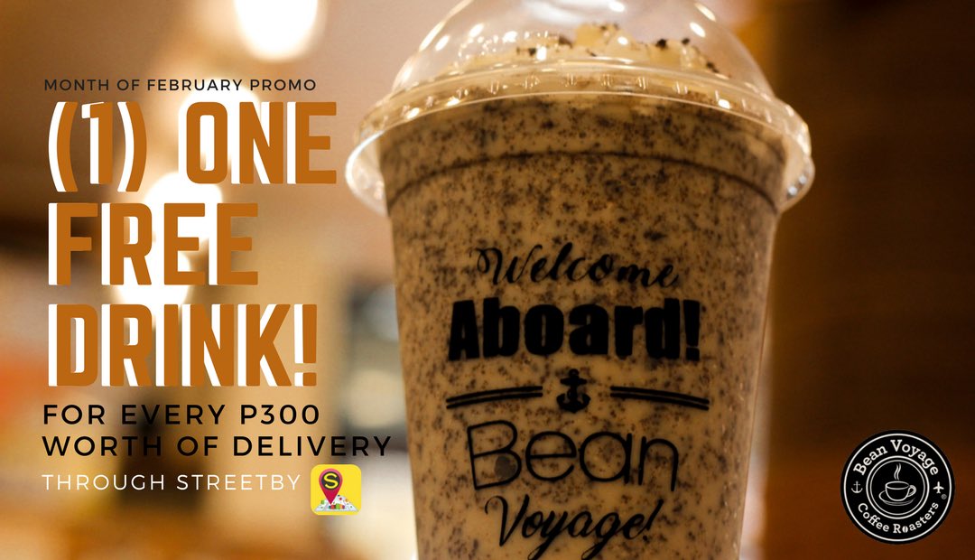 beanvoyageph's tweet photo. Hey there! We’ve got something special for you this month. Don’t miss it out! 😱 #CoffeeJourney #BeanVoyageCDO #Streetby https://t.co/MGYP5dcJsx