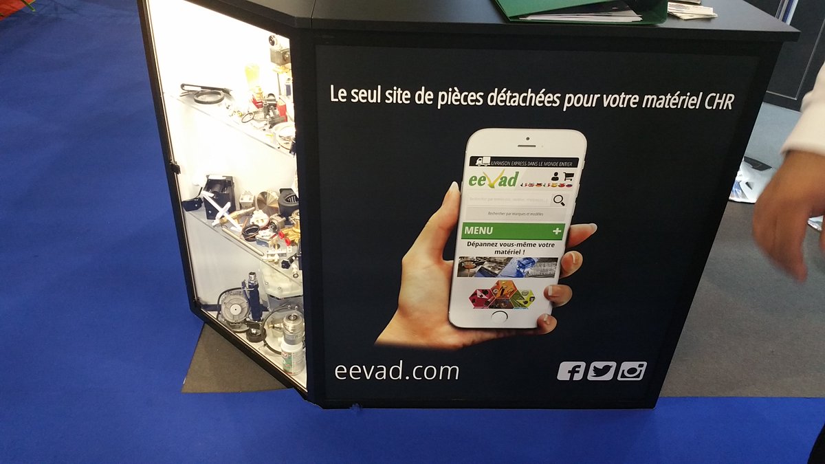 eevadchr's tweet photo. Vous avez été très nombreux à nous rendre visite sur notre stand au @FoodinSud 2018 à Marseille.
Toute l'équipe d'EEVAD vous en remercie.
A très  vite pour d'autres salons. https://t.co/1lB9oca10Y
