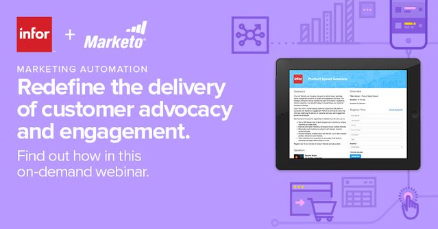 DuncanCRM's tweet photo. NEW!! Infor CRM and Marketo Connector available now.. watch the demo.. Power up your funnel.. #funnelmagic #crm #marketing https://t.co/ahqb58pC03 #TeamInfor https://t.co/69zGUh363O