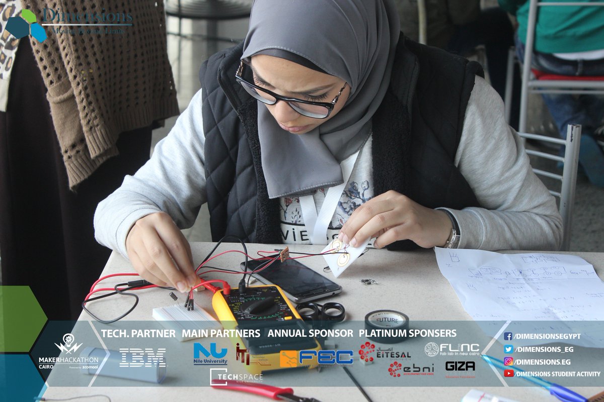 Dimensions_eg's tweet photo. There are no secrets to success. It is the result of preparation, hard work, and learning from failure.

You can share us more photos by using these Hashtags 😉

#EveryMakerWins
#MakerHackathon
#Dimensions9 https://t.co/LxeOs0wBnp