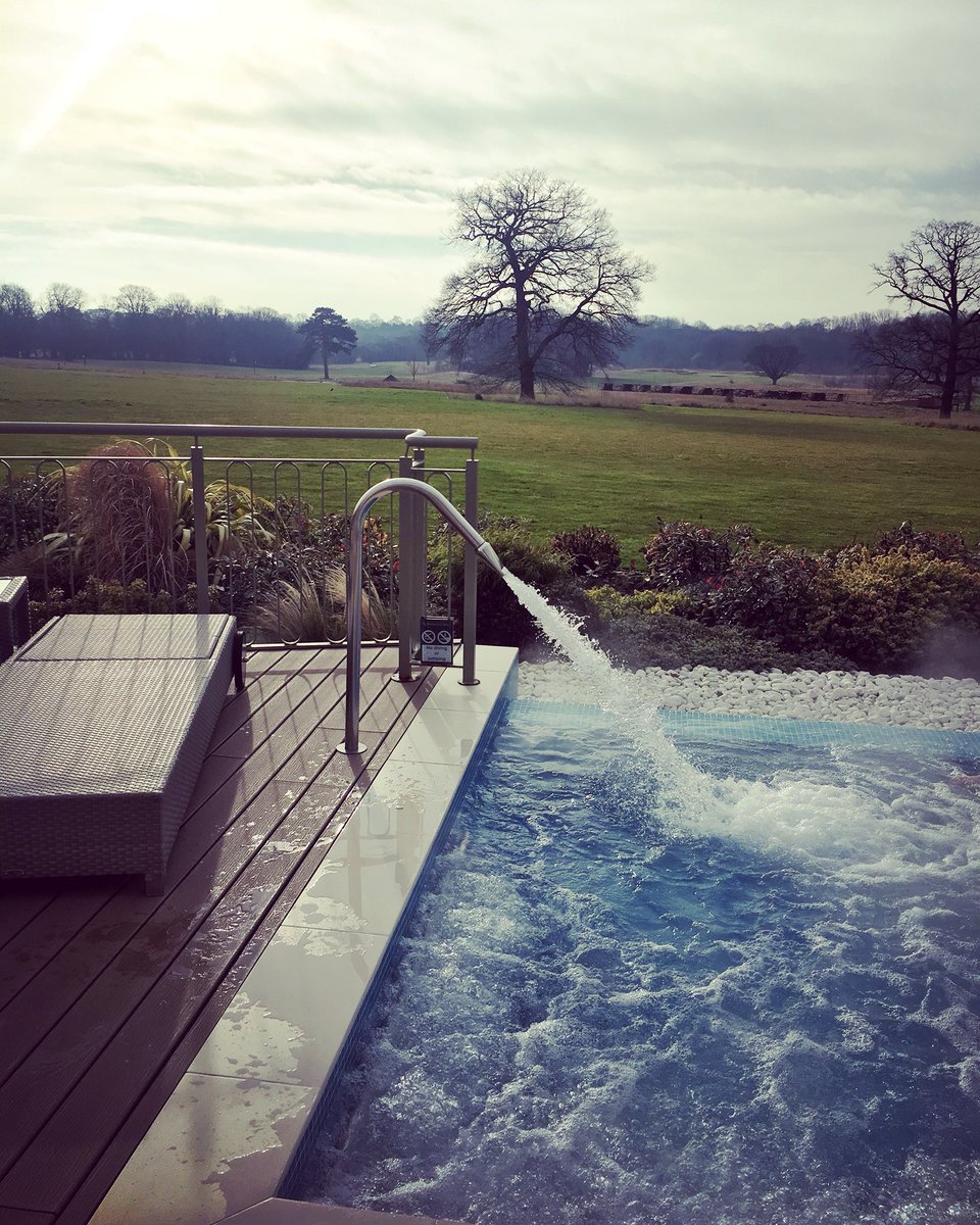 KellyScottRadio's tweet photo. It’s a hard life 😂😂 Loving the Spa Garden @Rockliffe_Spa 😍😍 https://t.co/XSwHwn0Gxl