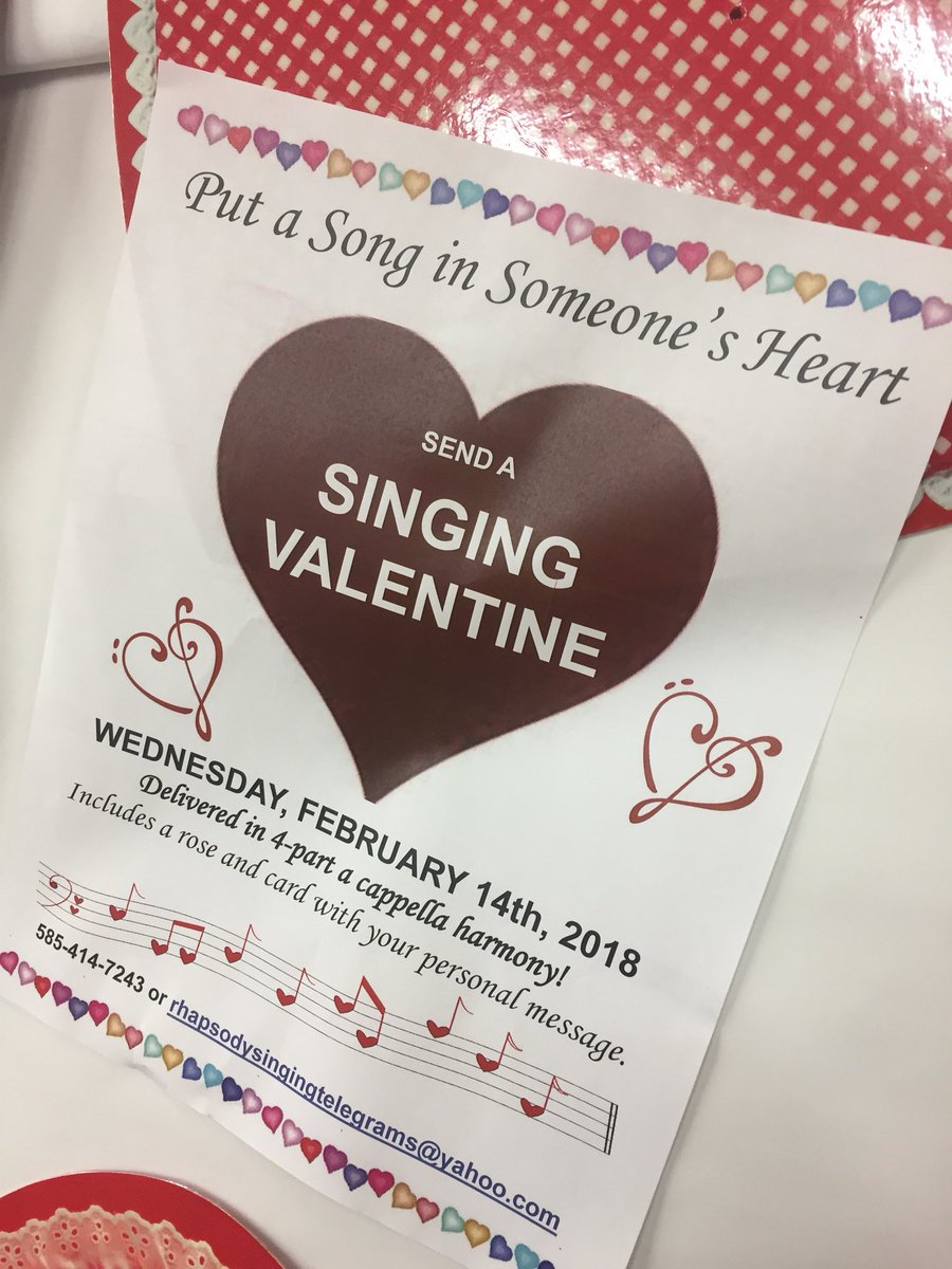 Good morning from Harmony House in Webster! We are with <a href="/RocRhapsody/">Rochester Rhapsody</a> talking singing #Valentines! Wait until you hear them this morning - and then send them to YOUR Valentine! 🎶 💝 🎶