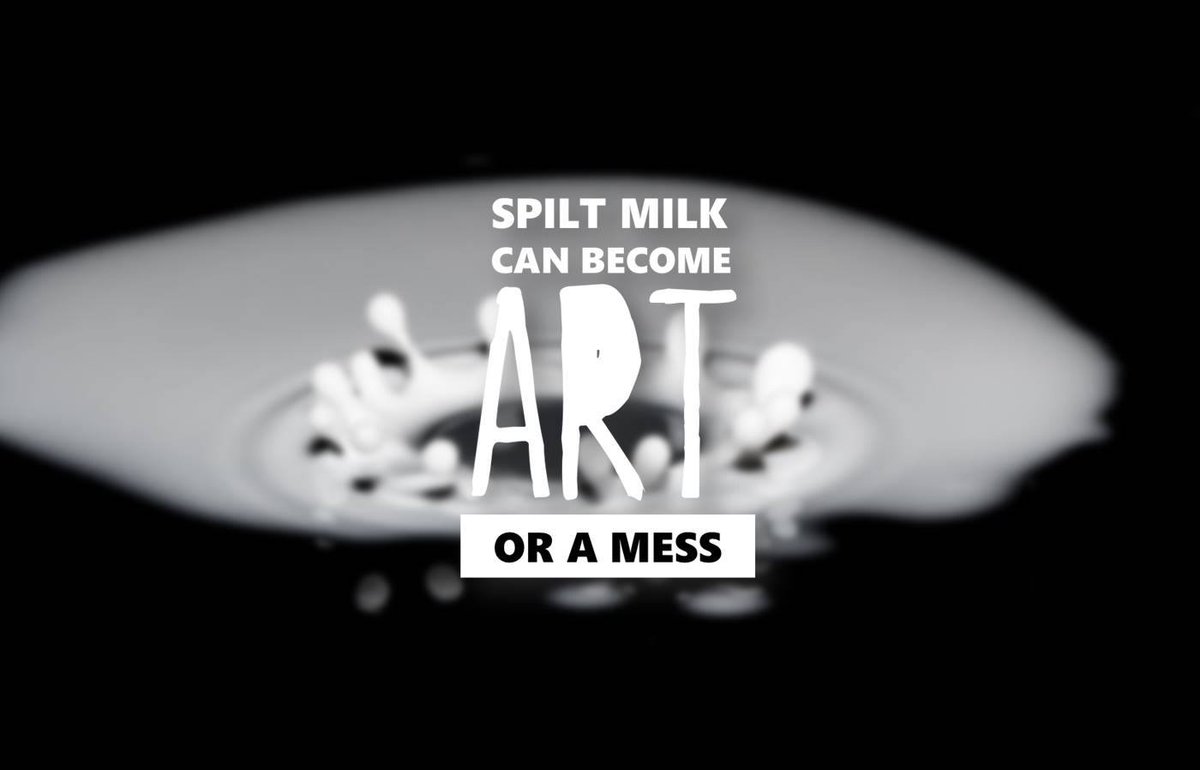RoopherZa's tweet image. SPLIT MILK IS ART NOT A MESS.

Our attitude towards the challenges we face reveal our true character. In business this is a fine line between building or destroying relationships!
#TIH #Commercialization #IPWorkshop