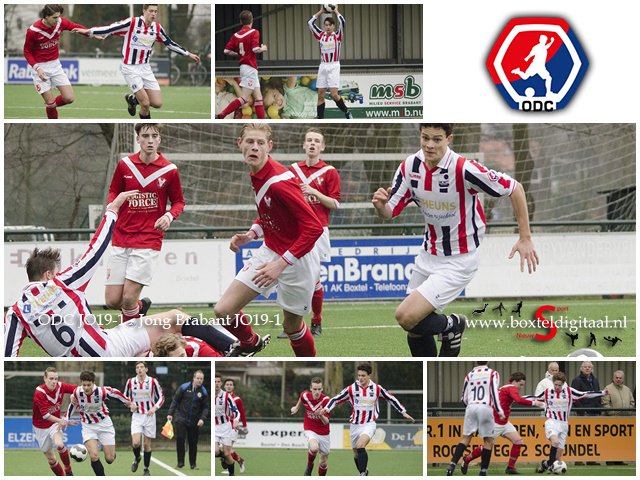 <a href="/ODC_Voetbal/">ODC Voetbal</a> JO19-1 net geen overwinning tegen <a href="/JongBrabant/">Jong Brabant</a> JO19-1 bit.ly/2GXzxhc > #boxteldigitaal.nl