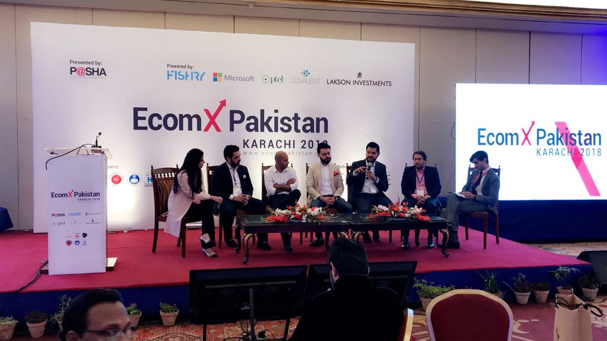 tpsworldwide's tweet photo. In a panel discussion at #EComX #Pakistan, Shahzad Shahid, CEO TPS, is talking about Pakistan's #eCommerce industry and discussing how a startup friendly environment, flexible taxation policies, powerful platforms & innovative payment solutions are essential for its rapid growth. https://t.co/9sbtwo9lnO