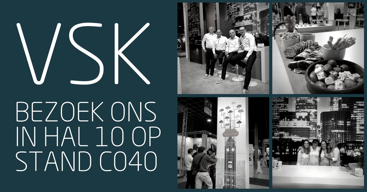 Dag 3 van de VSK. Komt u ook nog even langs? De koffie en lekkere hapjes staan voor u klaar. Klik hier voor gratis entree: bit.ly/2DaU3cM